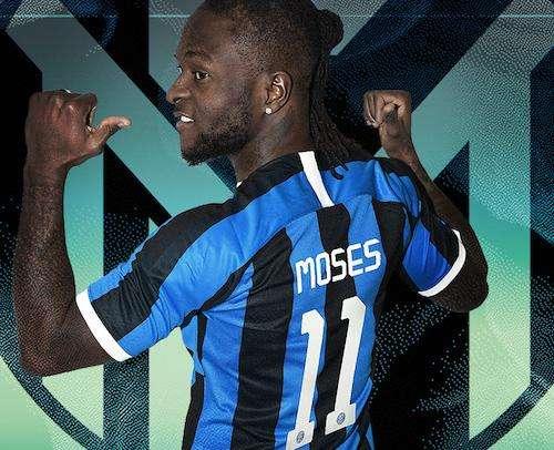 Moses, svelato il numero di maglia: indosserà la 11 come ai tempi del Wigan