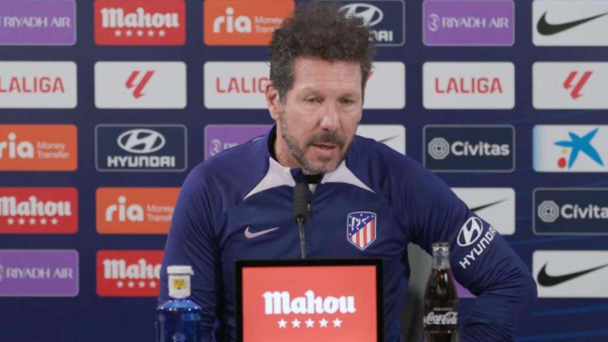 Simeone: "Nostro miglior momento stagionale? Non lo so. Non so cosa succederà da qui in avanti"