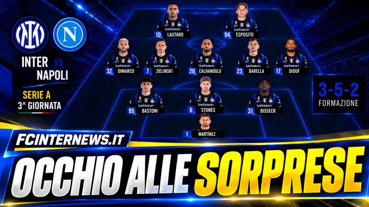 VIDEO - Vigilia di INTER-NAPOLI: diverse novità di FORMAZIONE valutate da CHIVU rispetto a CAGLIARI
