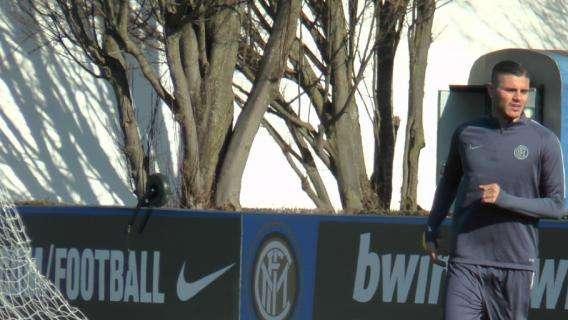 Verso Inter-Lazio: Icardi in gruppo dopo 40 giorni. Ad Appiano presenti Steven Zhang, Marotta e Ausilio