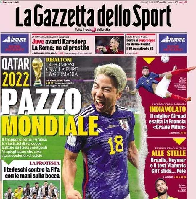 Prima GdS - Derby in Supercoppa da Milano a Riyad