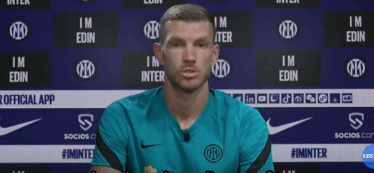 Dzeko: "Non vedo l'ora di rigiocare la Champions, speriamo in un buon sorteggio"
