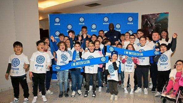 Inter a Salerno: la LuLa incontra i piccoli membri dell'Inter Club della Campania