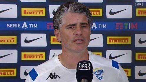 Brescia, Lopez: "Partita giocata male. Prestazioni così con squadre come l'Inter le paghi"