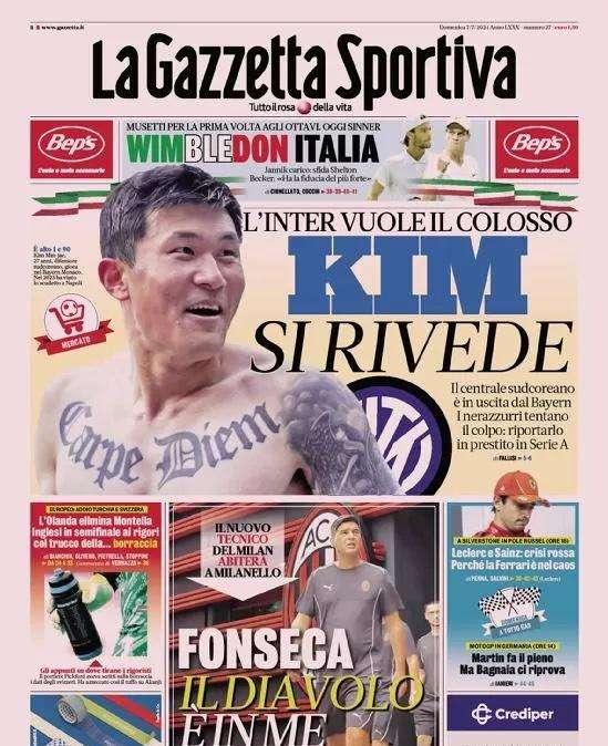 Prima GdS - Kim si rivede. L'Inter vuole il colosso sudcoreano in uscita dal Bayern