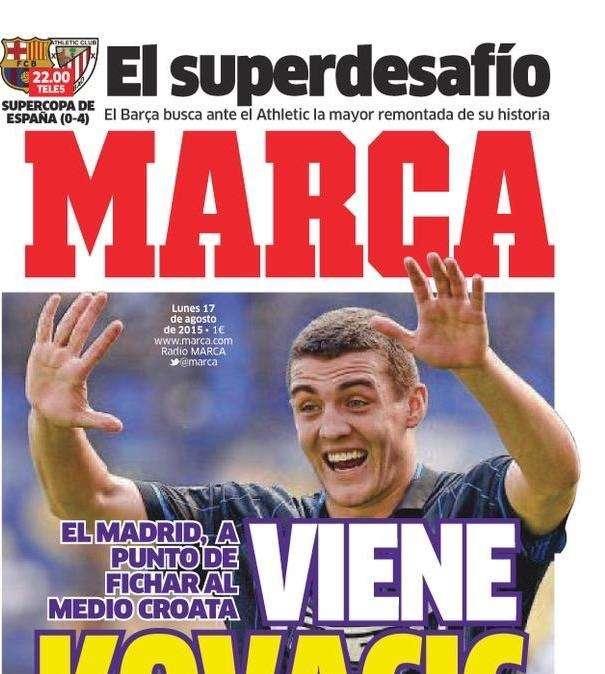 Marca accoglie lo sbarco di Kovacic a Madrid