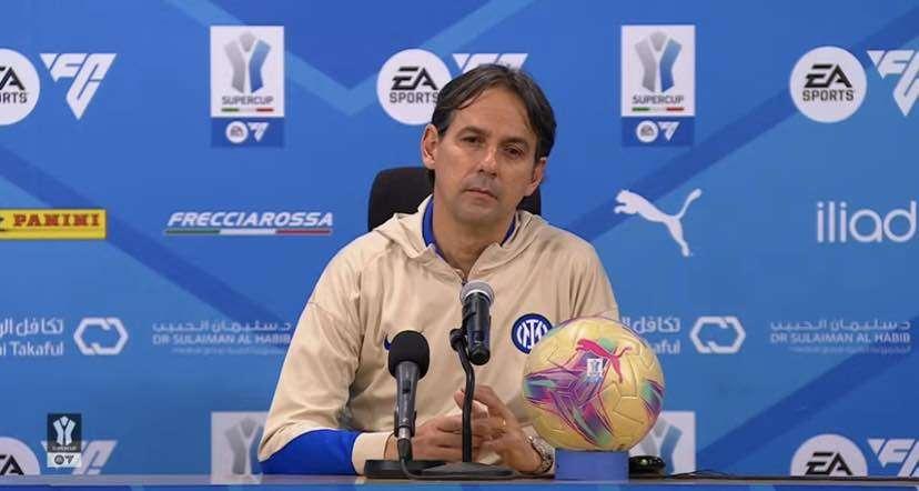 Inzaghi in conferenza: "Domani ci vorrà una grande Inter. 2025? Stessi obiettivi di quando sono arrivato"
