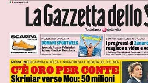 Prima GdS - C'è oro per Conte. Skriniar verso Mou: 50 milioni