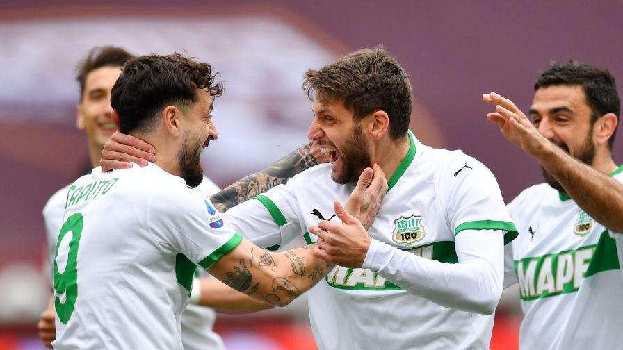 Qui Sassuolo - Da Berardi fino a Caputo e Locatelli: sette giocatori a parte. Domani la rifinitura pre-Inter