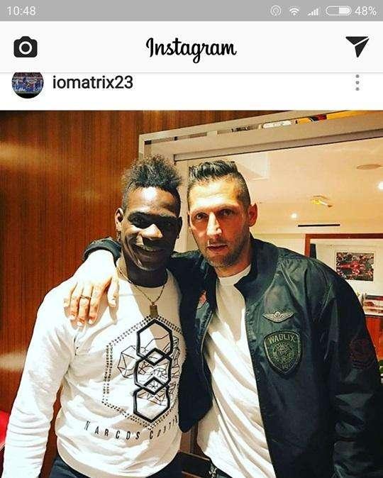 Materazzi incontra Balotelli: "My little bro"