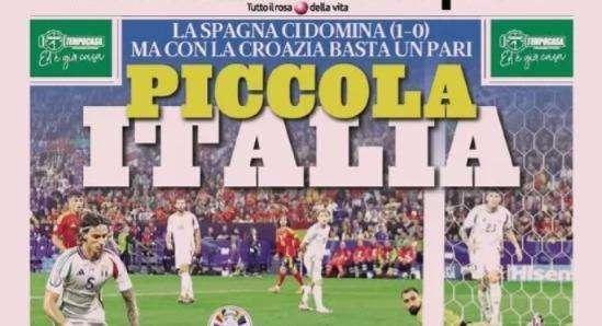 Prima GdS - Piccola Italia, la Spagna ci domina: ma con la Croazia basta un pari