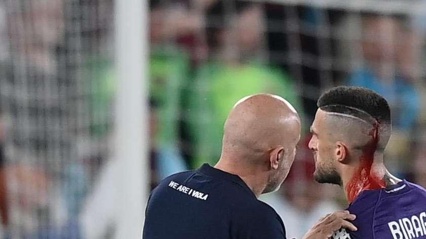 Fiorentina: "Condanniamo quanto accaduto a Biraghi. Certi che la Uefa darà una punizione esemplare"