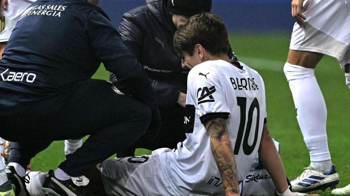 Parma, tegola Bernabé: fuori fino a gennaio, salta anche l'Inter