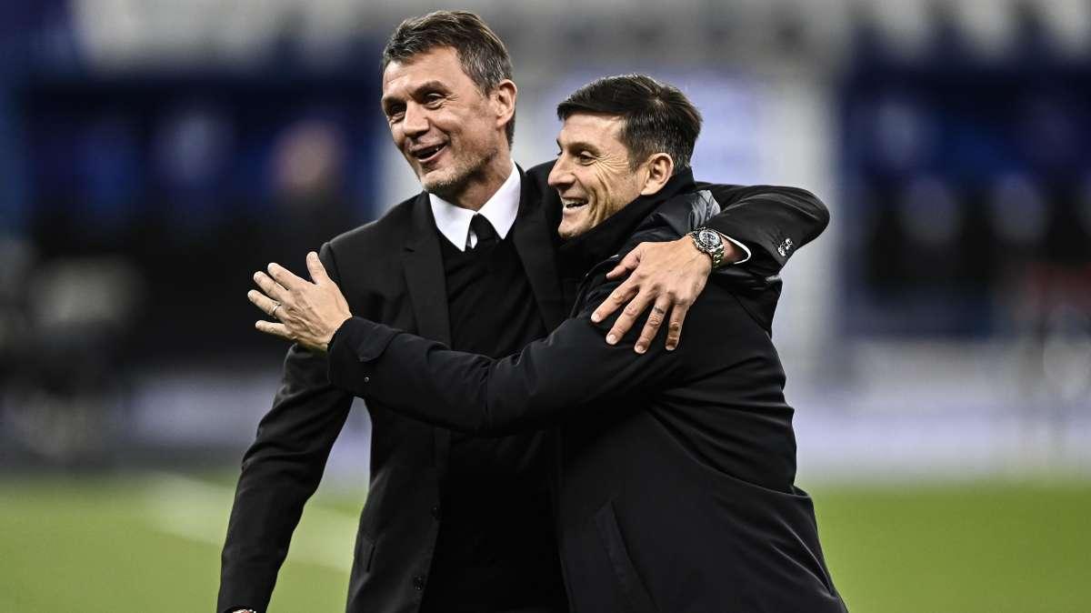 Milan, Maldini: "L'Inter in semifinale? Ci sono ancora tanti passi da fare... Speriamo di rivederci qua"