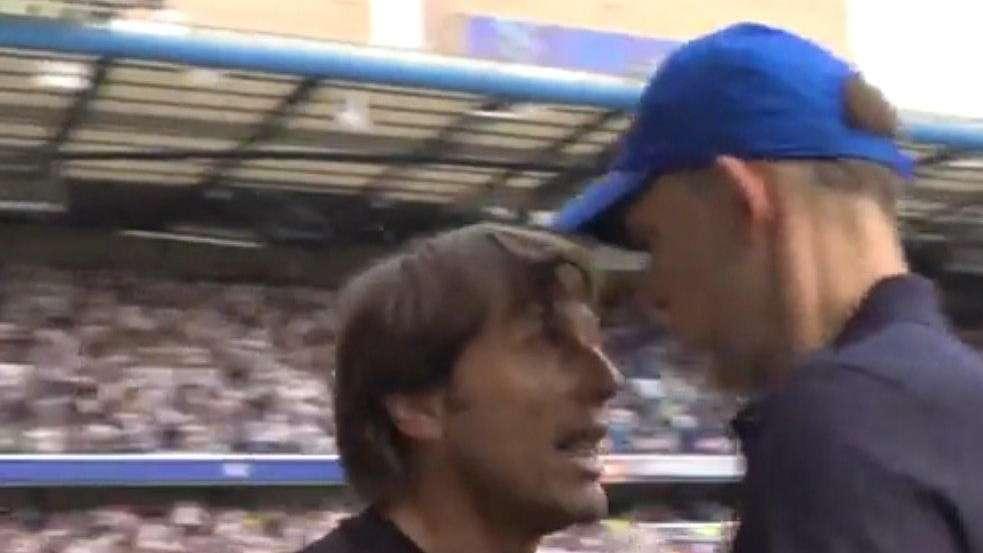 Tottenham, Conte sulla lite con Tuchel: "È una cosa tra me e lui, non è importante"