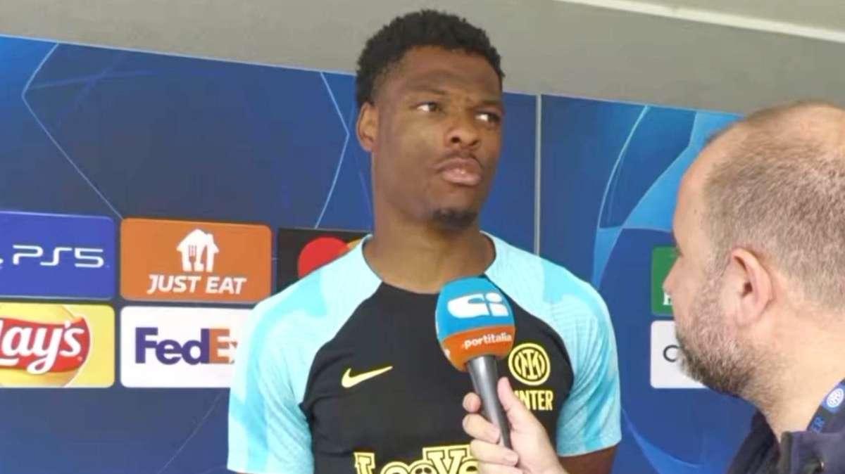 Dumfries: "Il Manchester City una grande squadra, ma noi sappiamo cosa possiamo fare"