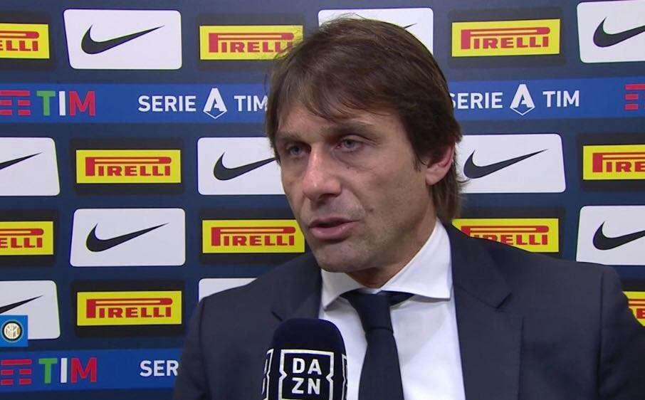 Conte: "Più undici sull'Atalanta, tanta roba ma la classifica non inganni. Spero di non avere mai defezioni"