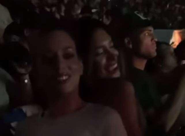 FOTO - Anche Lautaro Martinez e la moglie Agustina al concerto di J Balvin