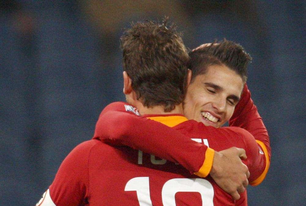 Totti-Borini show in 8 minuti: la Roma vola al 45'