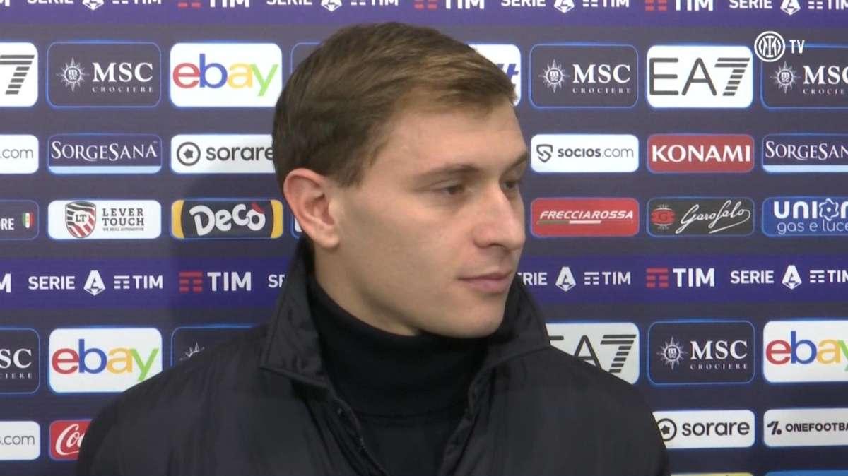 Barella a ITV: "Daremo il massimo fino all'ultima partita. Sono contento più per la vittoria che per il gol"