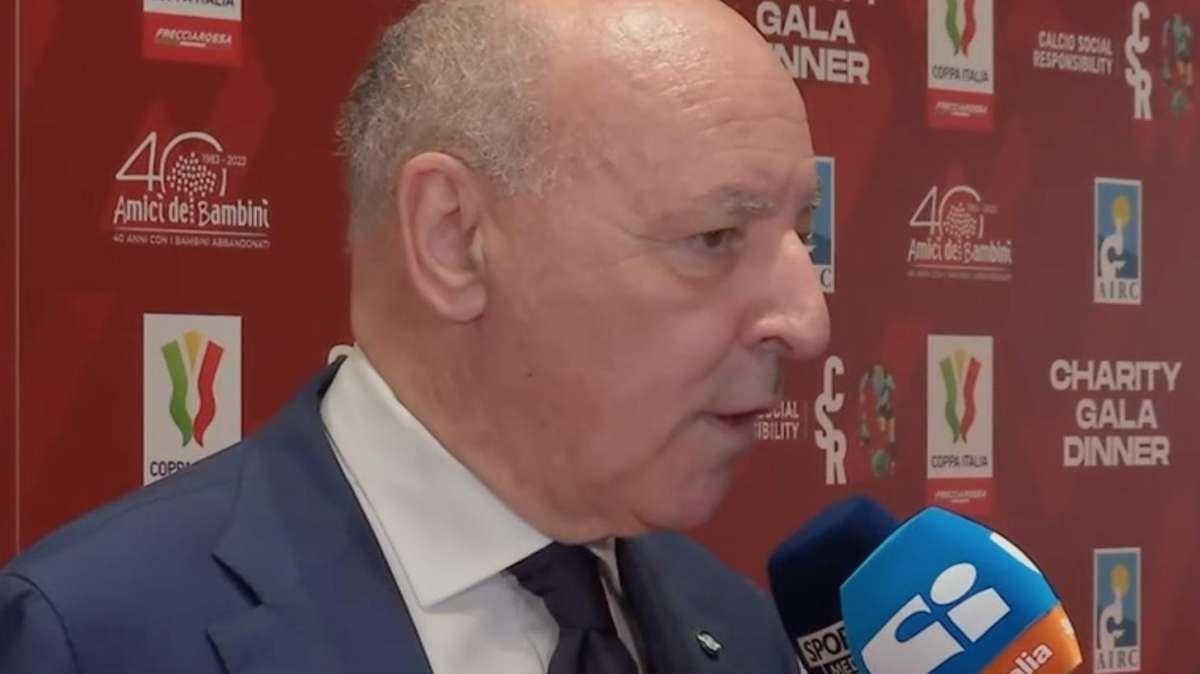 Ancora Marotta: "Mercato, non esistono intoccabili. Il -10 alla Juve? Non voglio esprimere valutazioni" 