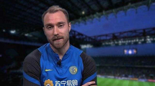 Eriksen: "Giocare nell'Inter è bellissimo, ora anche di più. Momenti difficili, ma non volevo scappare"