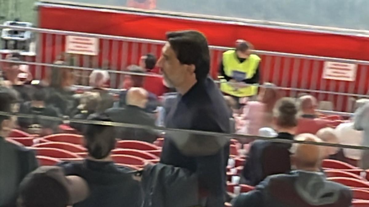 Foto FcIN - Inter, Dario Baccin in tribuna al Brianteo per Monza-Cagliari