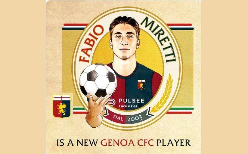 UFFICIALE - Miretti dalla Juve al Genoa: il comunicato del club rossoblu