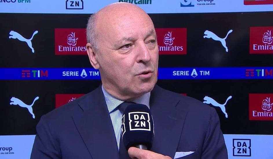 Marotta: "Conte ha assolutamente ragione, vince chi sbaglia meno. Raccogliamo la sua esortazione"