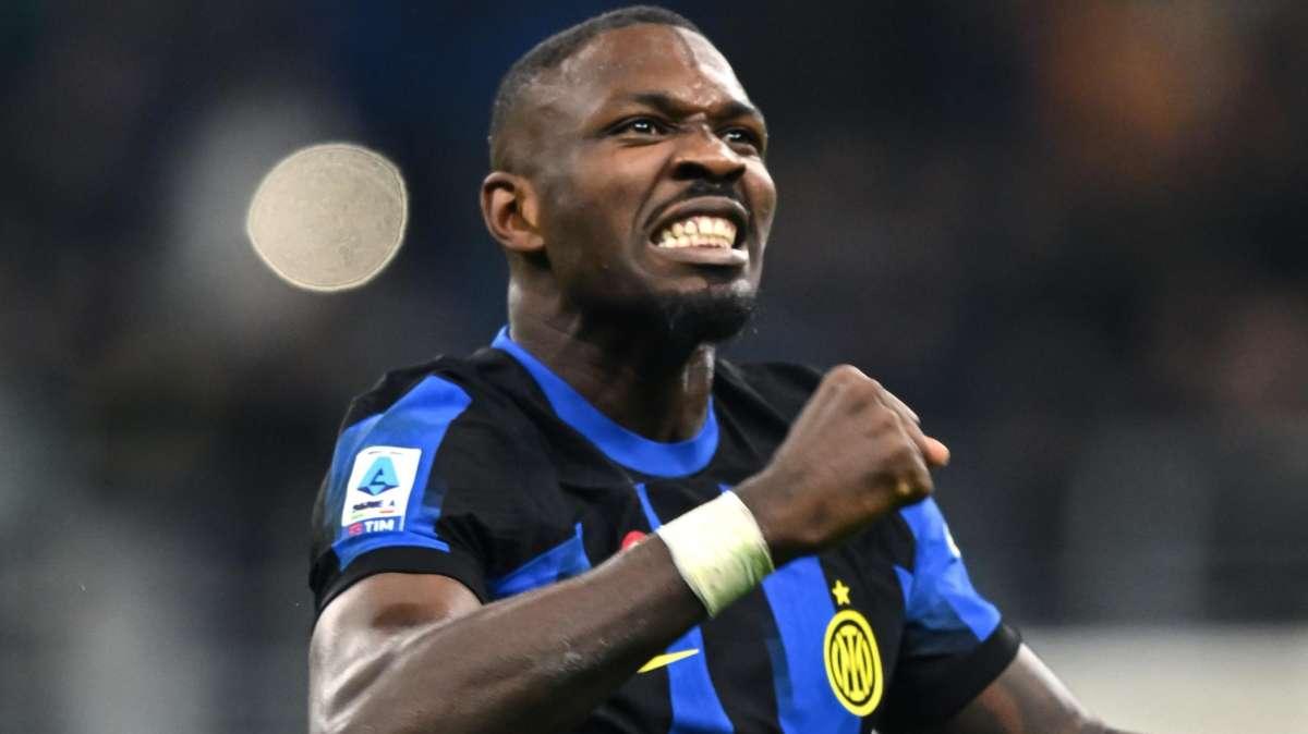 GdS - Thuram cancella Lukaku: per lui solo applausi. E il gol decisivo alla Roma nel finale dimostra una cosa