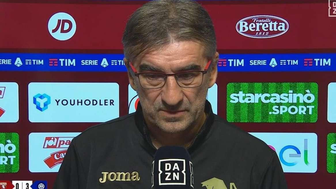 Torino, Juric a DAZN: "Giocando così 60' è un peccato non aver fatto gol. Schuurs? Le sensazioni non sono positive"