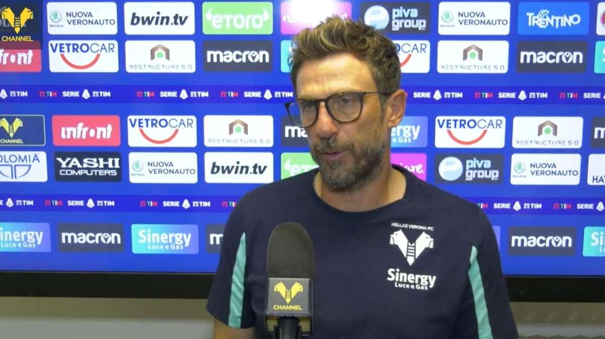 Hellas Verona, Di Francesco: "Inter fortissima, ma troppe ingenuità"