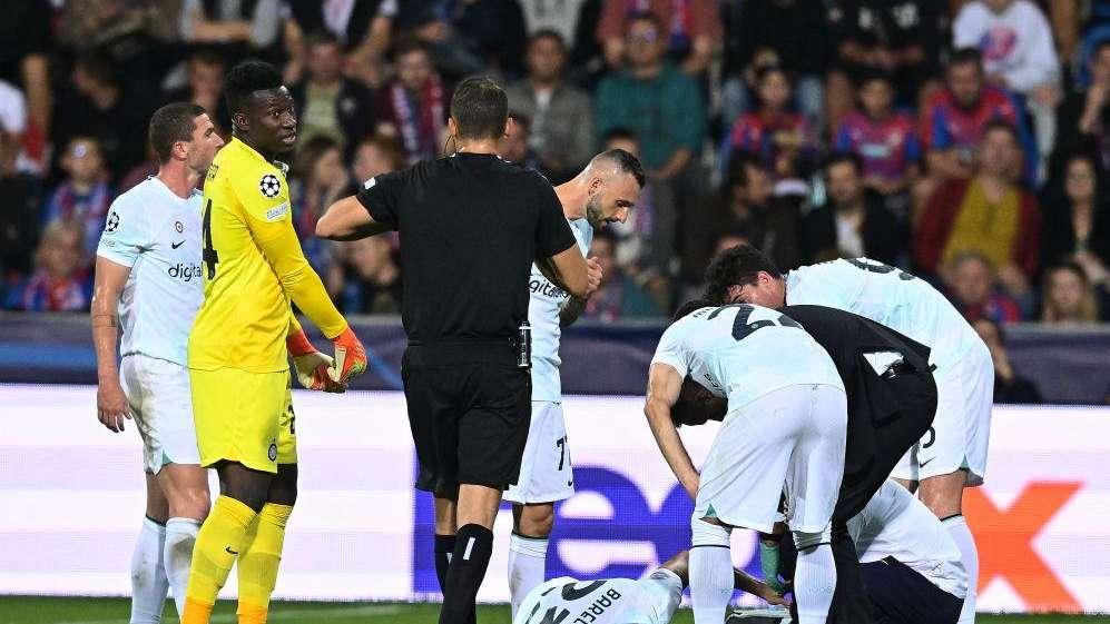 Moviola GdS - Bucha sulla tibia di Barella: giusto il cambio da giallo a rosso