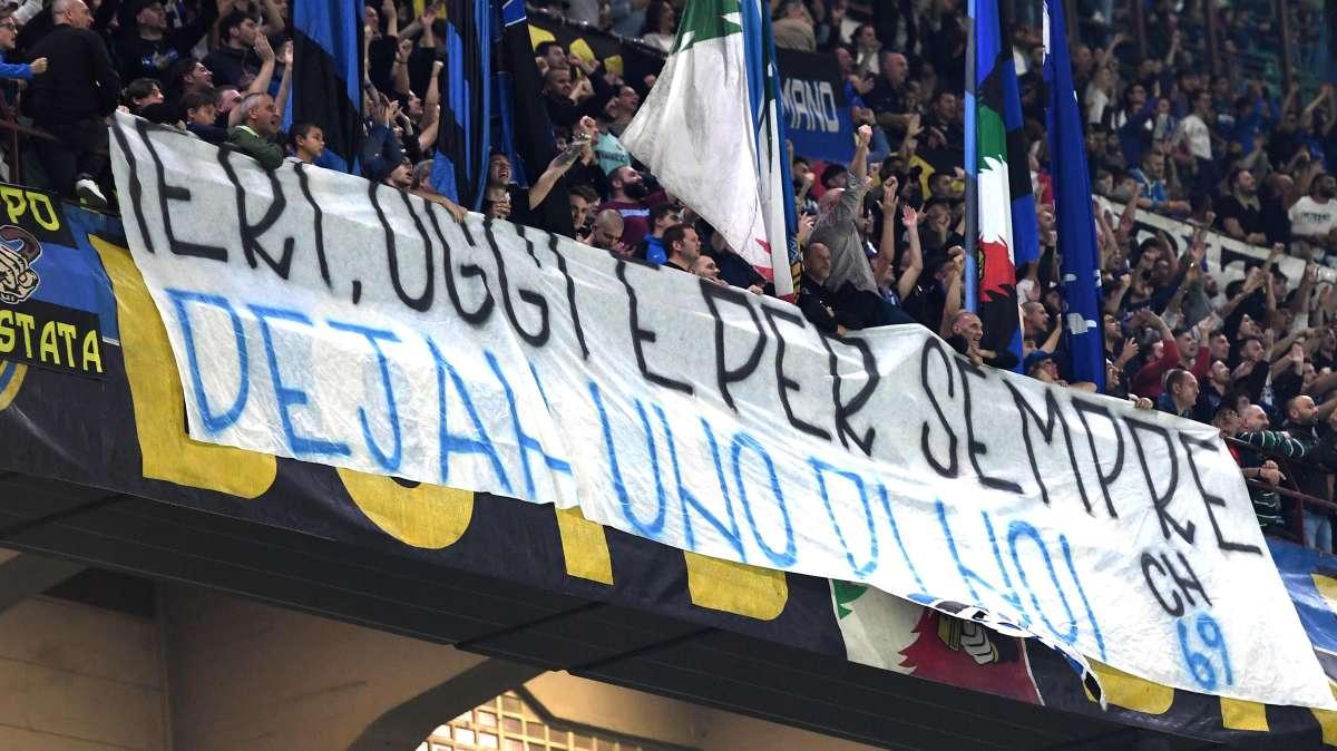 GdS - Dagli striscioni e i cori fino all'omaggio dello speaker: l'abbraccio di San Siro a Stankovic, leader amatissimo 