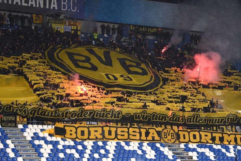 Oltre 65mila i tifosi presenti a Dortmund. Sono 3300 i nerazzurri 
