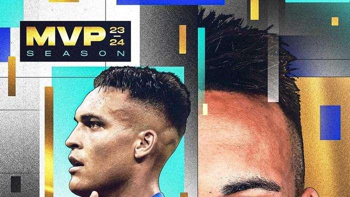 Lautaro Martinez è l'MVP della Serie A 2023-2024. De Siervo: "Top player assoluto e patrimonio dell'Inter"
