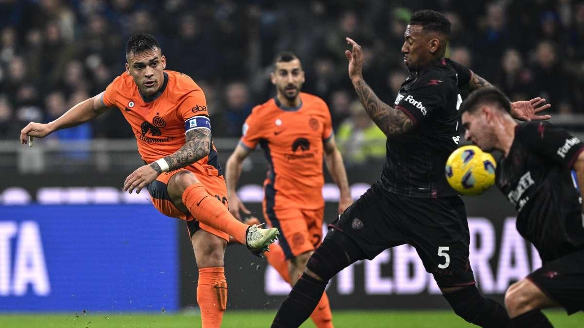 Inter-Salernitana - Dumfries libero di incedere negli ultimi 20 metri, Lautaro con il solito lavoro di raccordo