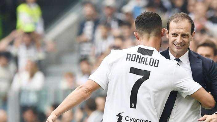 Juve, Allegri: "Vittoria importante, siamo a +8 e +7 su Inter e Roma"