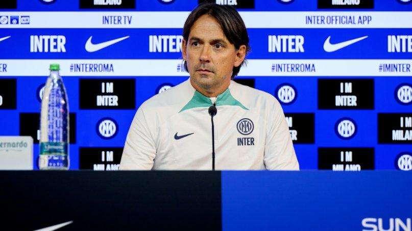 Inzaghi: "Domani assenti tre giocatori. Juve seconda? Io guardo la classifica attuale. Dopo Oporto nessuno sfogo"