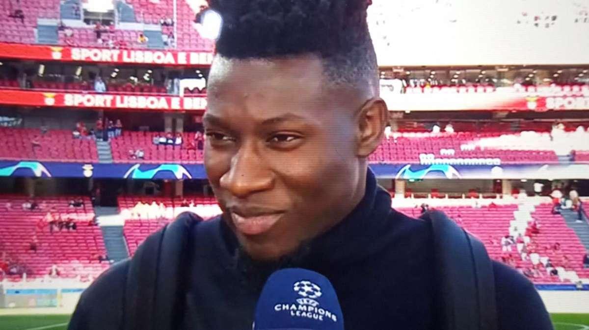 Onana a Sky: "Benfica forte, ma noi siamo pronti. Serviranno coraggio e personalità"