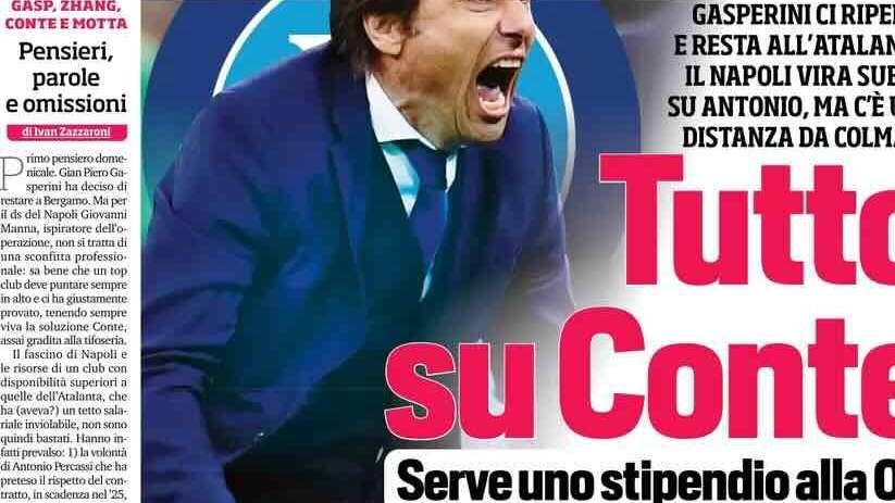 Prima CdS - Tutto su Conte. Al Napoli serve uno stipendio alla Osi