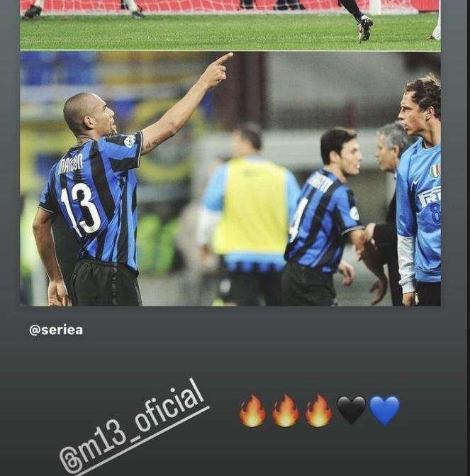 Maicon, 14 anni fa il capolavoro contro la Juve: il ricordo di Arnautovic su Instagram