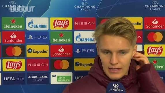 Real Madrid, Odegaard: "Bella partita. L'espulsione ha cambiato un po' la gara"
