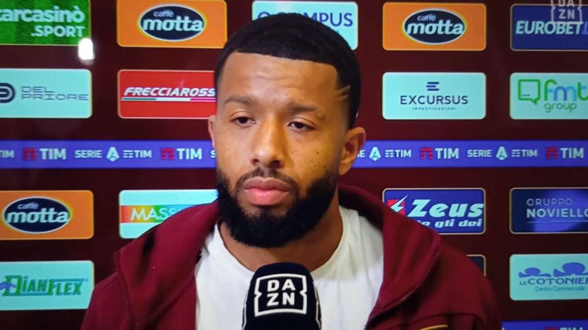 Salernitana, Vilhena a DAZN: "Inter molto forte, ma noi ci siamo preparati bene"