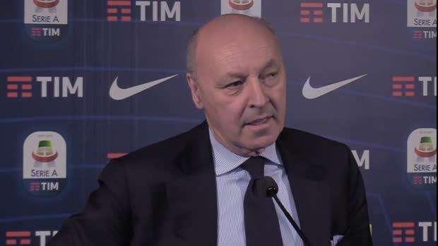Marotta: "Non ci sono novità di mercato. Neanche per Dzeko"