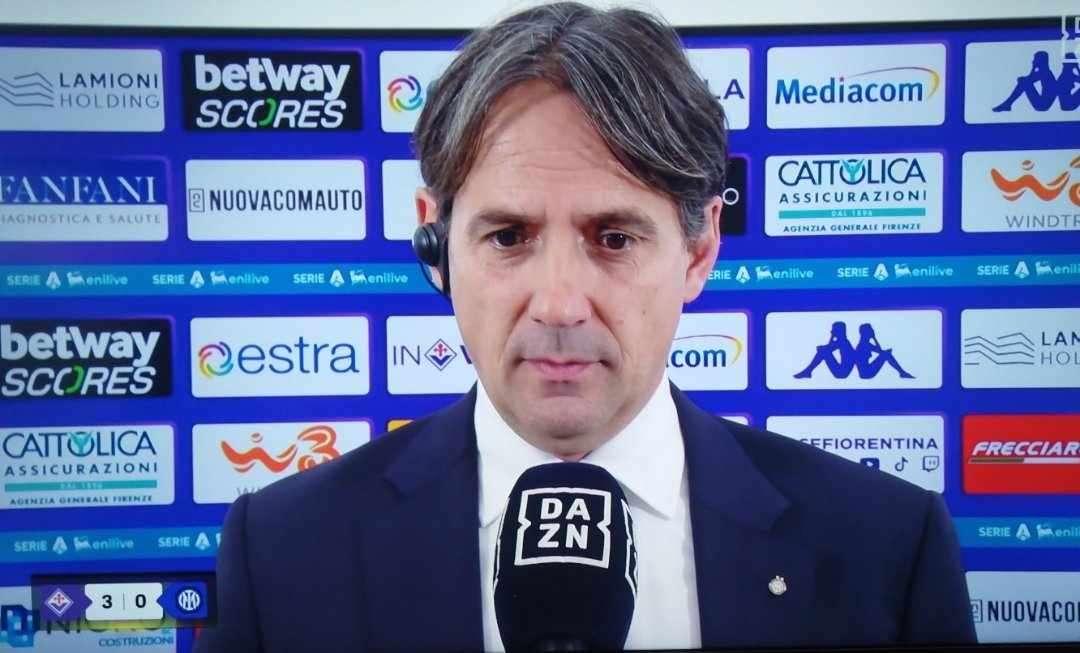 Inzaghi a DAZN: "Messo nulla in campo. Partita negativa di tutti, me in primis. Classifica? Non è il caso di fare tabelle" 