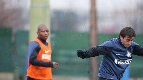 VIDEO - Milito-Taider show ad Appiano. In gol Pupi