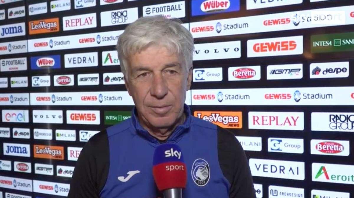 Gasperini: "Finora stagione non così male. Perso qualche punto, ma ora l'obiettivo è recuperare"
