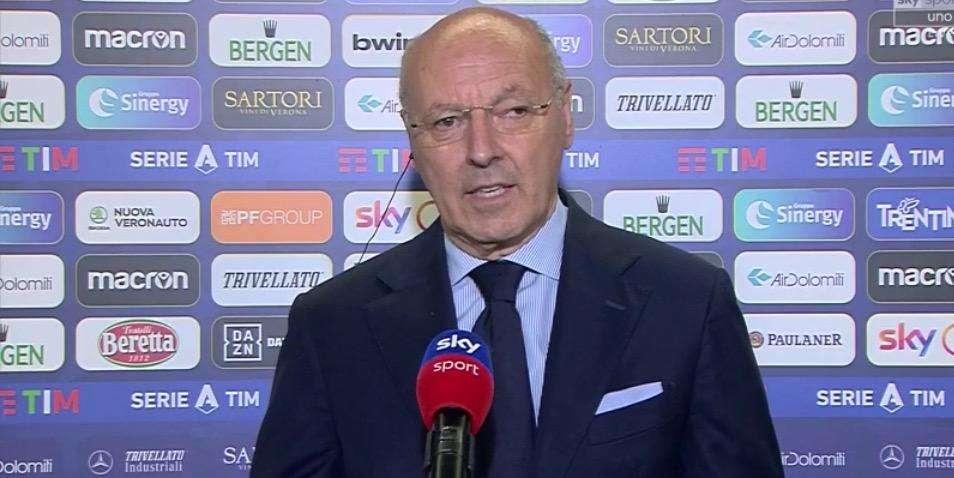 Marotta: "Io via dall'Inter? Fake news, sto bene qui e voglio ottenere risultati. Basta parlare di Lautaro"