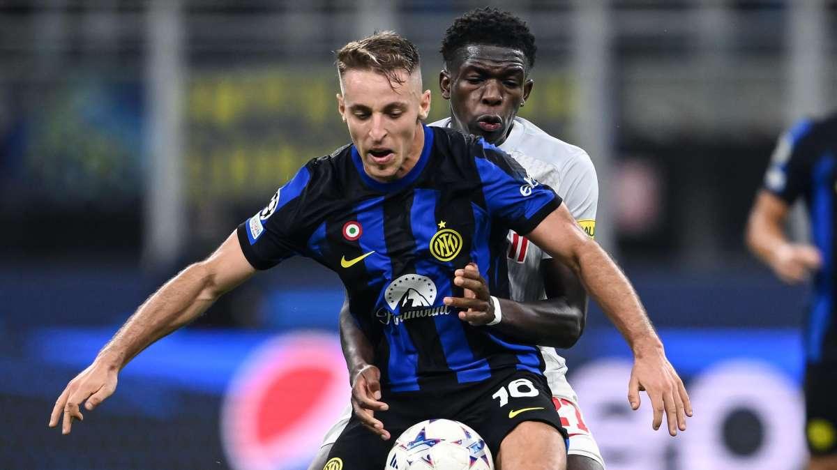Sky - Inter, emergenza sulla corsia destra. Suggestione Carlos Augusto o Frattesi in posizione 'atipica'